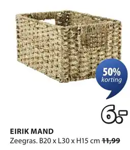 Jysk Eirik mand aanbieding