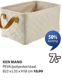 Jysk Ken mand aanbieding