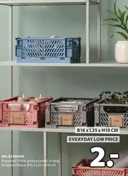 Jysk Milas mand aanbieding
