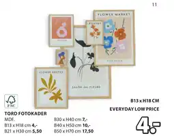 Jysk Tord fotokader aanbieding