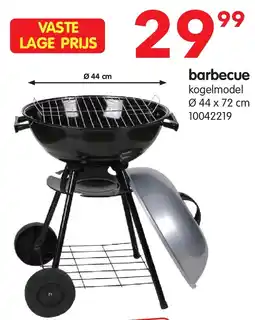 Yess barbecue kogelmodel Ø 44 x 72 cm aanbieding