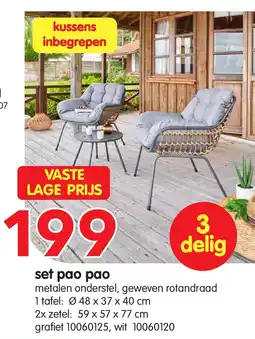 Yess set pao pao aanbieding