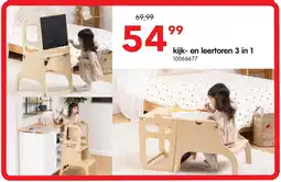 Yess kijk- en leertoren 3 in 1 aanbieding