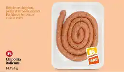 Delhaize Chipolata italienne aanbieding