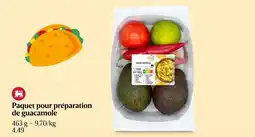 Delhaize Paquet pour préparation de guacamole aanbieding