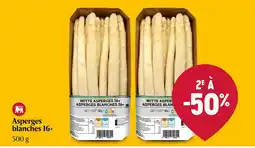 Delhaize Asperges blanches 16+ aanbieding