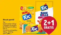 Delhaize Biscuit apéritif Tuc aanbieding