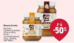 Delhaize Beurre de noix aanbieding