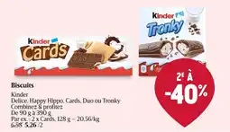 Delhaize Biscuits Kinder aanbieding