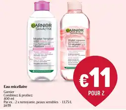 Delhaize Eau micellaire aanbieding