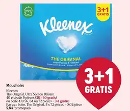 Delhaize Mouchoirs aanbieding