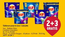 Delhaize Tablettes pour le lave vaisselle aanbieding