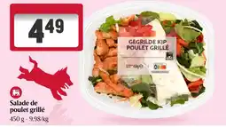 Delhaize Salade de poulet grillé aanbieding
