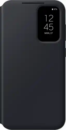 Coolblue Samsung Galaxy S23 FE Clear View Book Case Zwart aanbieding