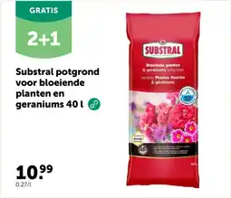 AVEVE Substral potgrond voor bloeiende planten en geraniums 401 aanbieding