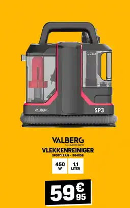 Electro Depot Valberg vlekkenreiniger aanbieding
