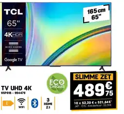 Electro Depot Tcl TV UHD 4K aanbieding
