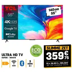 Electro Depot Tcl ULTRA HD TV aanbieding