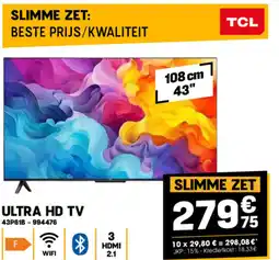 Electro Depot Tcl ULTRA HD TV aanbieding