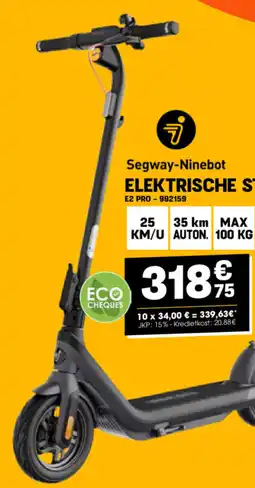 Electro Depot Elektrische step aanbieding