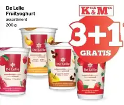 Spar De Lelie Fruityoghurt assortiment aanbieding