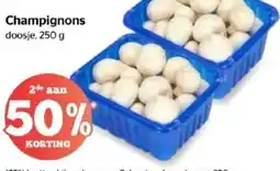 Spar Champignons doosje aanbieding