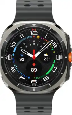 Coolblue Samsung Galaxy Watch Ultra 4G Zilver/Zwart 47mm aanbieding