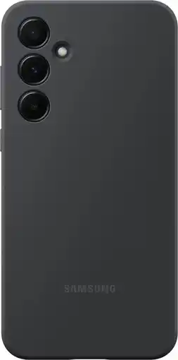 Coolblue Samsung Galaxy A55 Back Cover Silicone Noir aanbieding