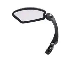 Decathlon Spiegel MR-K10 Verstelbaar Links met Strop 21-26mm Zwart aanbieding