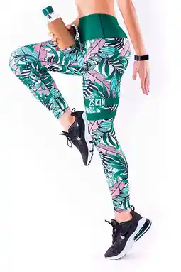 Decathlon Compressielegging met patroon – MADAGASKAR aanbieding