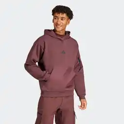 Decathlon Herenhoodie rood aanbieding