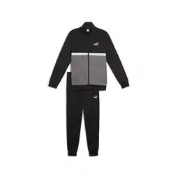 Decathlon Poly Colourblock trainingspak voor heren PUMA Black aanbieding