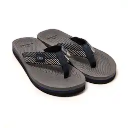 Decathlon Strand slippers voor heren Brasileras Blauw met rubberen zool aanbieding