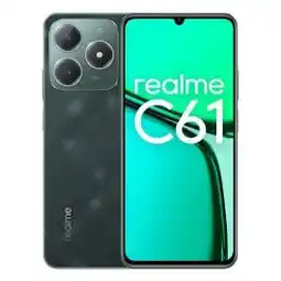 Electro Depot Smartphone REALME C61 256GB 4G Groen/ Zwart aanbieding