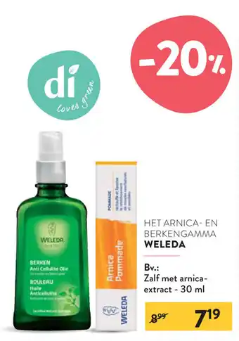 Weleda Zalf met arnica extract 30ml
