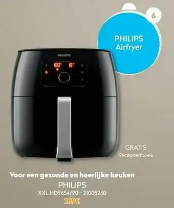 Krëfel Philips airfryer xxl hd9654-90 aanbieding