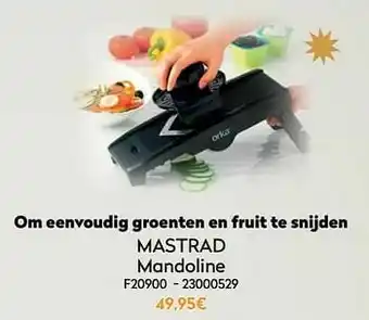Mastrad mandoline f20900