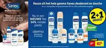 Kruidvat Deospray dermo sensitive aanbieding