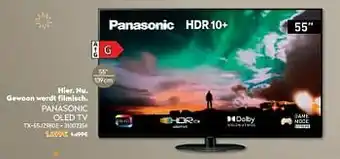 Krëfel Panasonic oled tv tx-55jz980e aanbieding