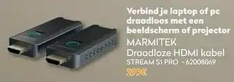 Krëfel Marmitek draadloze hdmi kabel stream s1 pro aanbieding