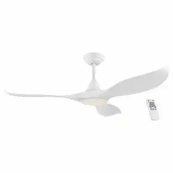 Zelfbouwmarkt Eglo Cirali 52 -plafondventilator + Licht Led -15w/2000lm - Wit Mat aanbieding