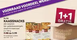 Ekoplaza De rit kaassnacks aanbieding