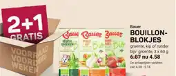 Ekoplaza Bauer bouillonblokjes aanbieding