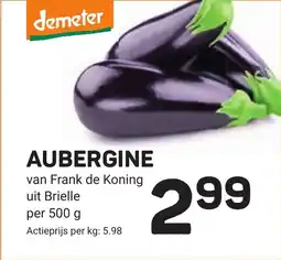 Ekoplaza Aubergine aanbieding