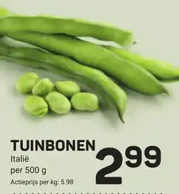 Ekoplaza Tuinbonen aanbieding