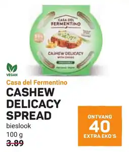 Ekoplaza Casa del fermentino cashew delicacy spread aanbieding