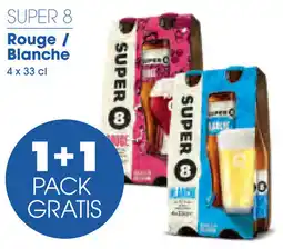 Prik en Tik Super 8 Rouge / Blanche aanbieding