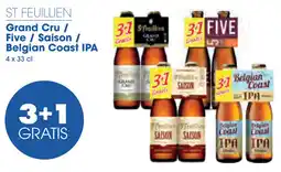 Prik en Tik St Feuillien Grand Cru / Five / Saison / Belgian Coast IPA aanbieding