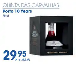 Prik en Tik Quinta Das Carvalhas Porto 10 Years aanbieding