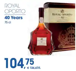 Prik en Tik Royal Oporto 40 Years aanbieding